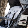 X-TREME BABY ΣΤΡΩΜΑ ΚΑΡΟΤΣΙΟΥ MONΗΣ ΟΨΗΣ 35 x 83 CM INDIAN GREY